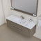 Alya Bath Paterno 60" Single Modern Wall Mounted Bathroom Vanity Gray AB-MOF60S-G