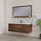 Alya Bath Paterno 60" Single Modern Wall Mounted Bathroom Vanity Rosewood AB-MOF60S-RW