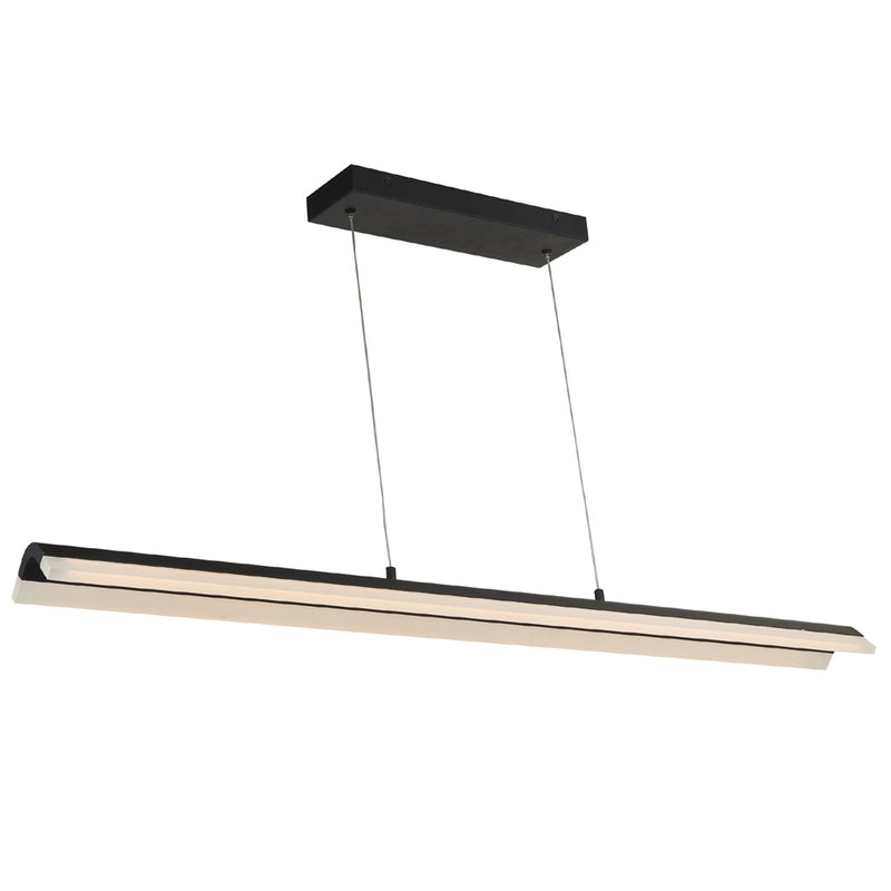 Abra Lighting Two Bar Up Down Pendant 10001PN-MB