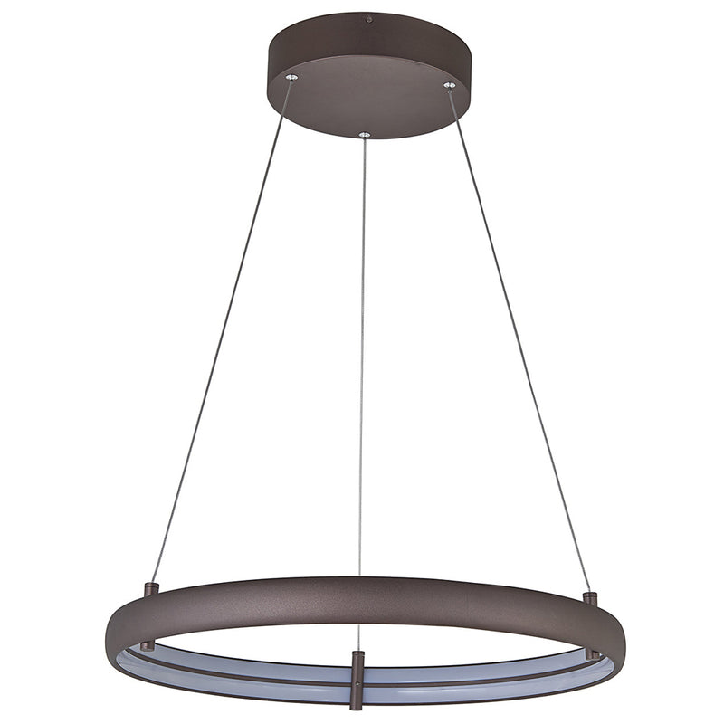 Abra Lighting Small Ring Pendant 10007PN-BZ