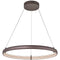 Abra Lighting Medium Ring Pendant 10008PN-BZ