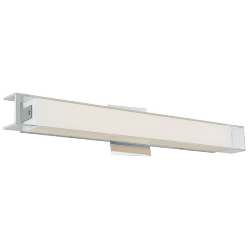 Abra Lighting Miter Glass LED Vanity 20013WV-CH