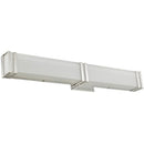 Abra Lighting Miter Glass with Chrome Brackets LED Vanity 20015WV-CH