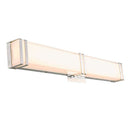 Abra Lighting Miter Glass with Chrome Brackets LED Vanity 20015WV-CH