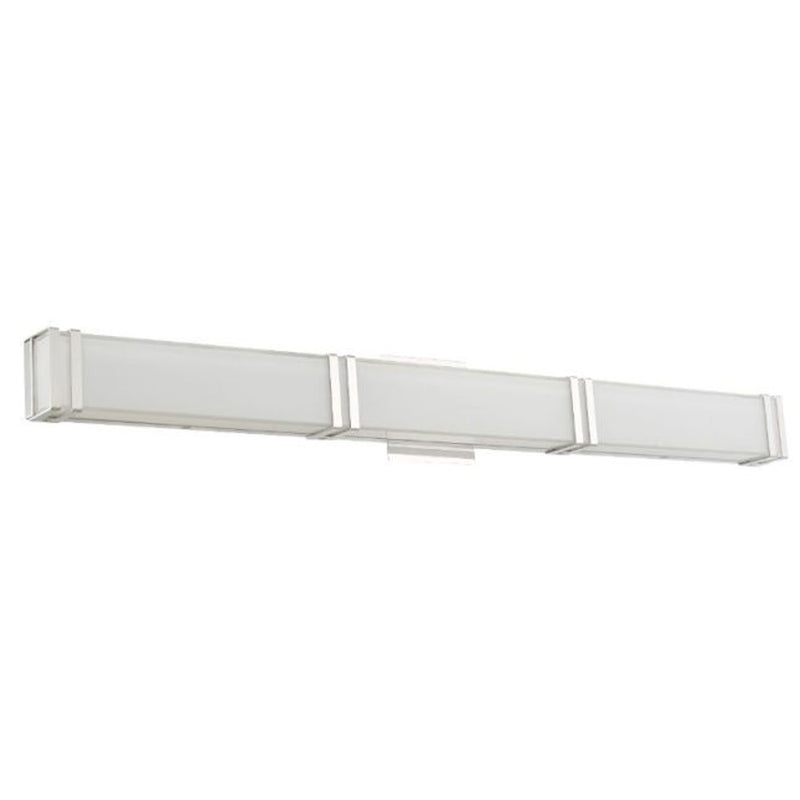 Abra Lighting Miter Glass with Chrome Brackets LED Vanity 20016WV-CH