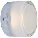 Abra Lighting Heavy moulded glass Flush Mount 30001FM-CH