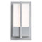 Abra Lighting Marine Grade Wall Fixture 50016ODW-SL