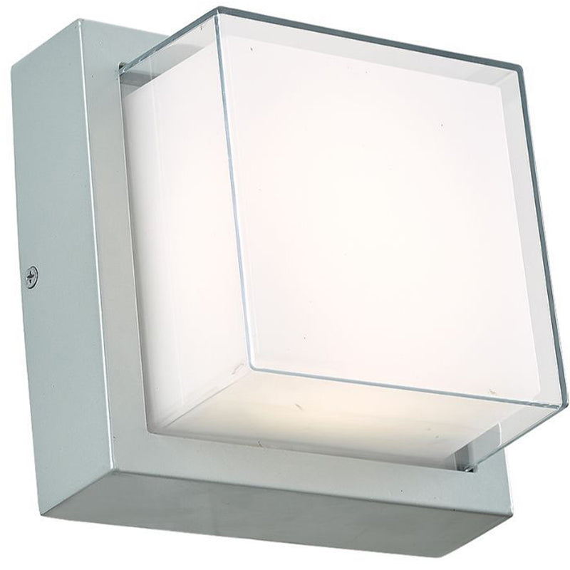 Abra Lighting Square Outdoor Wall Sconce 50024ODW-SL