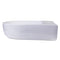 ALFI 20" White D-Bowl Porcelain Wall Mounted Bath Sink AB110