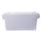 ALFI 36" White Above Mount Fireclay Bath Trough Sink AB36TR