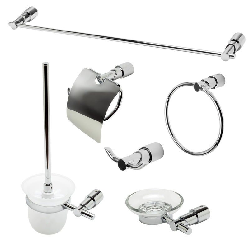 ALFI 6 Piece Matching Bathroom Accessory Set AB9508