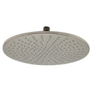 ALFI Brushed Nickel 12" Round Multi Color LED Rain Shower Head LED12R-BN