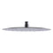 ALFI 12" Oval Brushed Solid Stainless Steel Ultra Thin Rain Shower Head RAIN128-BSS