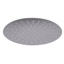 ALFI 12" Oval Brushed Solid Stainless Steel Ultra Thin Rain Shower Head RAIN128-BSS