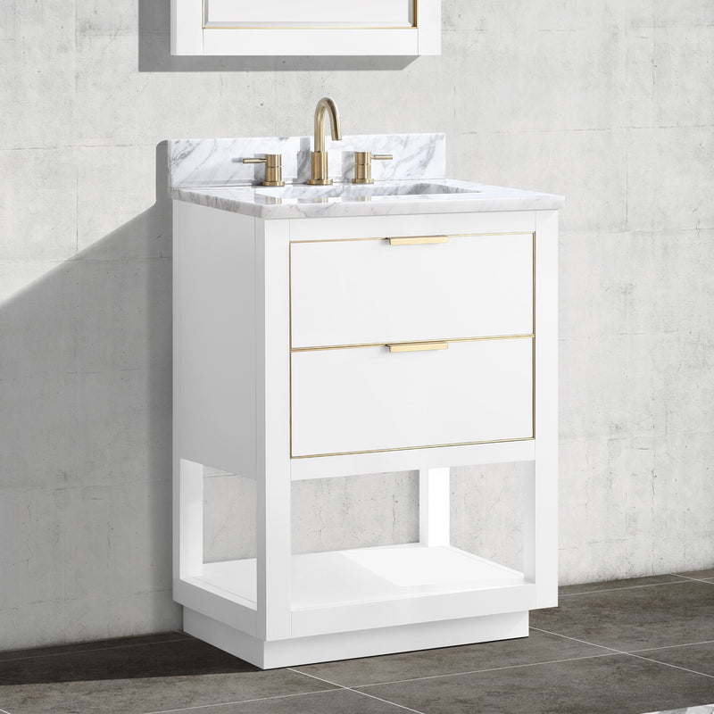 Avanity Allie 24 inch Vanity Only ALLIE-V24-WTG