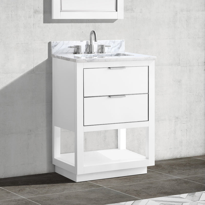 Avanity Allie 24 inch Vanity Only ALLIE-V24-WTS