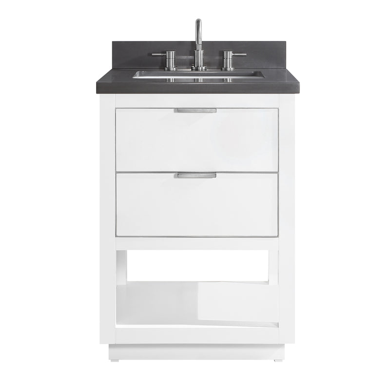 Avanity Allie 25 inch Vanity Combo ALLIE-VS25-WTS-GQ