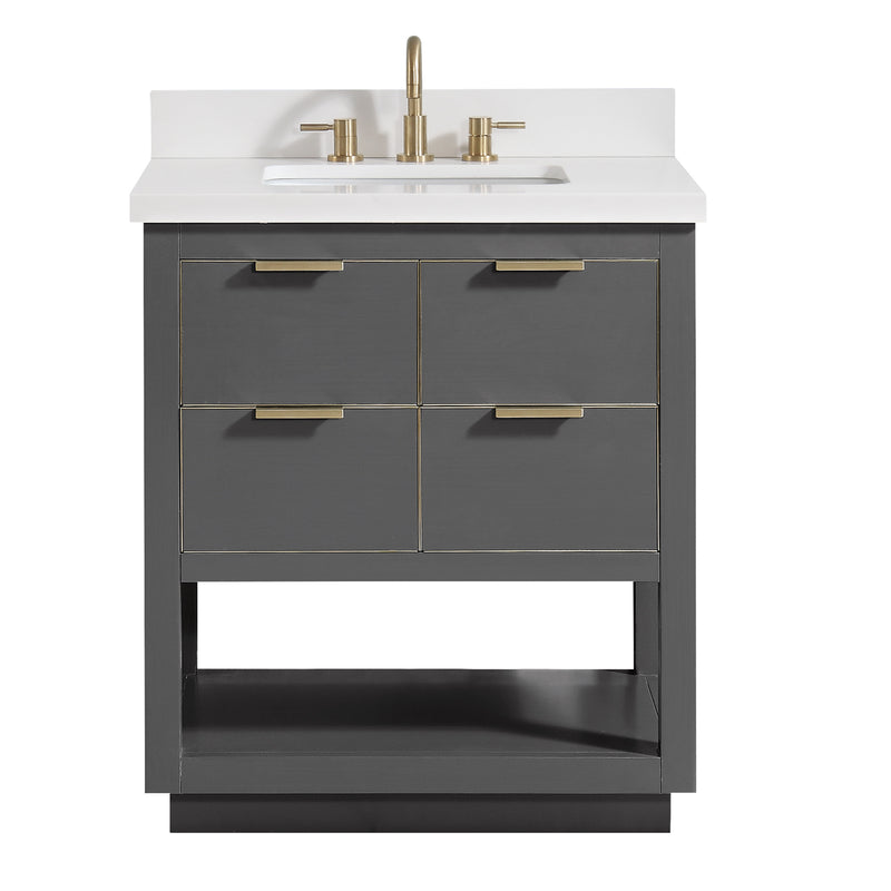 Avanity Allie 31 inch Vanity Combo ALLIE-VS31-TGG-WQ