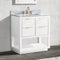 Avanity Allie 30 inch Vanity Only ALLIE-V30-WTG