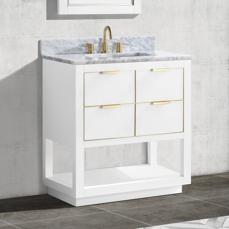 Avanity Allie 30 inch Vanity Only ALLIE-V30-WTG