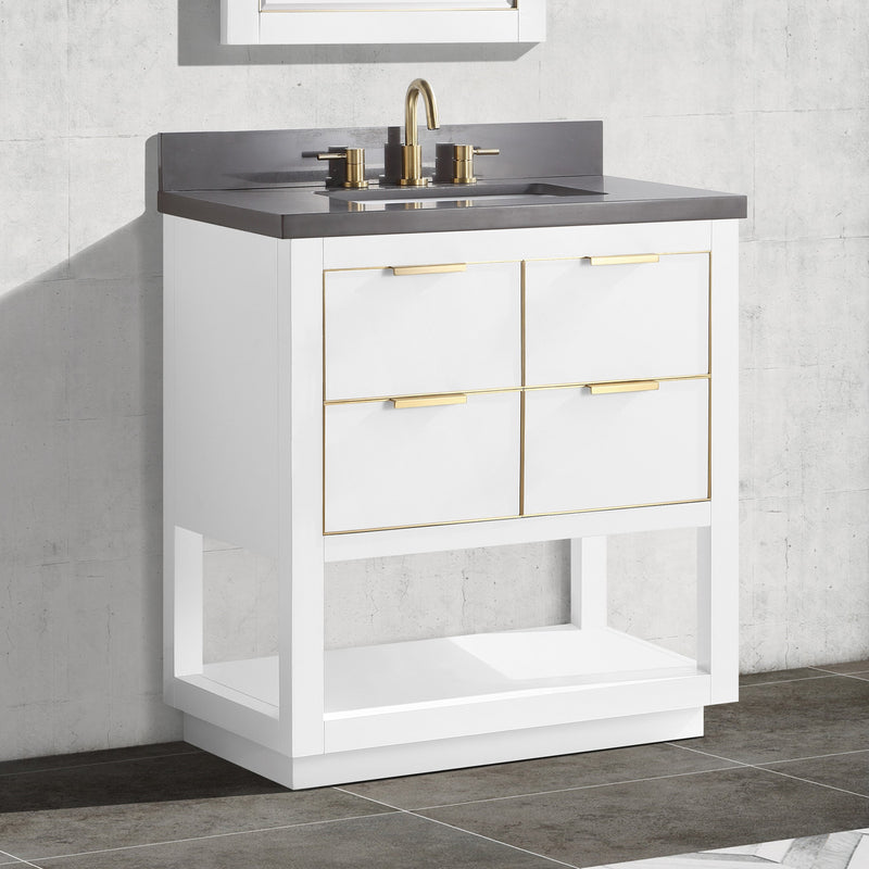 Avanity Allie 31 inch Vanity Combo ALLIE-VS31-WTG-GQ