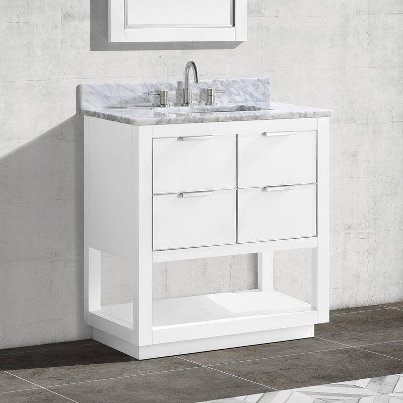 Avanity Allie 31 inch Vanity Combo ALLIE-VS31-WTS-C