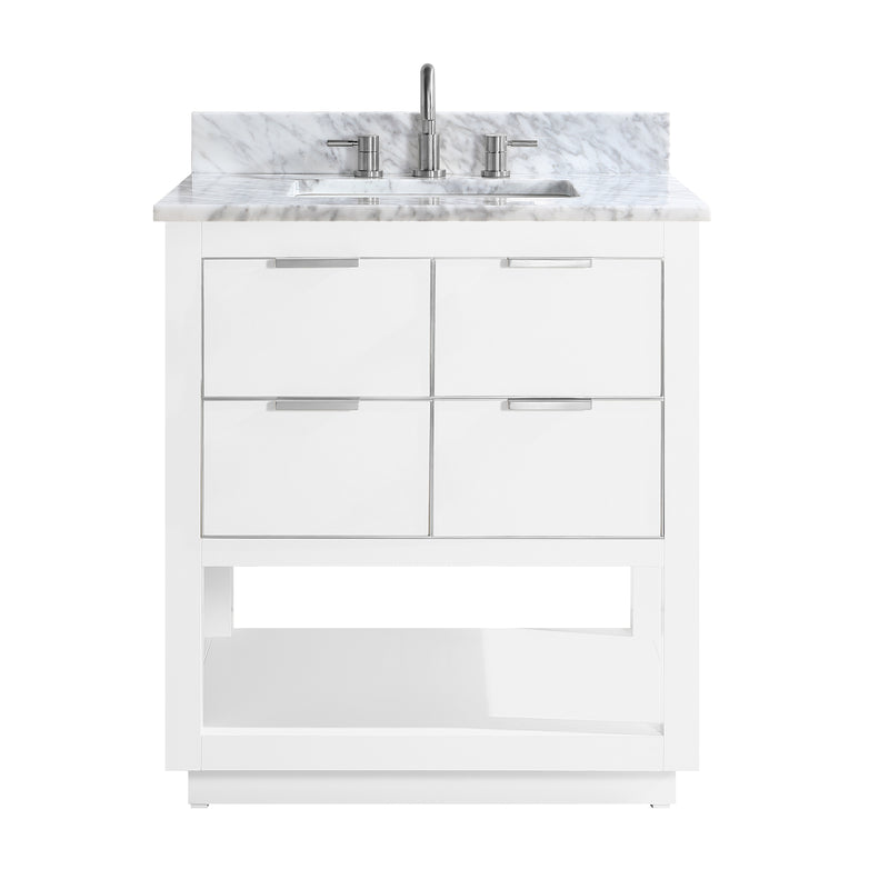 Avanity Allie 31 inch Vanity Combo ALLIE-VS31-WTS-C