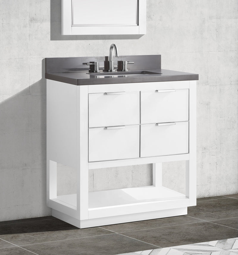 Avanity Allie 31 inch Vanity Combo ALLIE-VS31-WTS-GQ