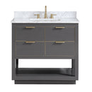 Avanity Allie 37 inch Vanity Combo ALLIE-VS37-TGG-C