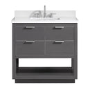 Avanity Allie 37 inch Vanity Combo ALLIE-VS37-TGS-WQ