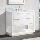 Avanity Allie 36 inch Vanity Only ALLIE-V36-WTG