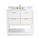 Avanity Allie 37 inch Vanity Combo ALLIE-VS37-WTG-C