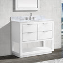 Avanity Allie 36 inch Vanity Only ALLIE-V36-WTS