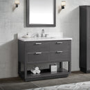 Avanity Allie 43 inch Vanity Combo ALLIE-VS43-TGS-WQ