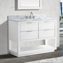 Avanity Allie 42 inch Vanity Only ALLIE-V42-WTS