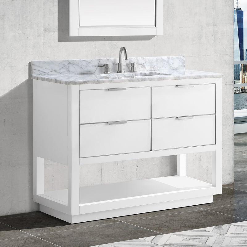 Avanity Allie 43 inch Vanity Combo ALLIE-VS43-WTS-C