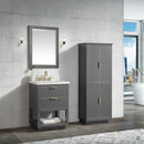 Avanity Allie 25 inch Vanity Combo ALLIE-VS25-TGG-C