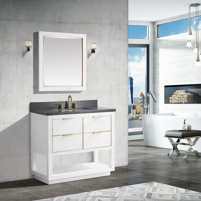 Avanity Allie 37 inch Vanity Combo ALLIE-VS37-WTG-GQ