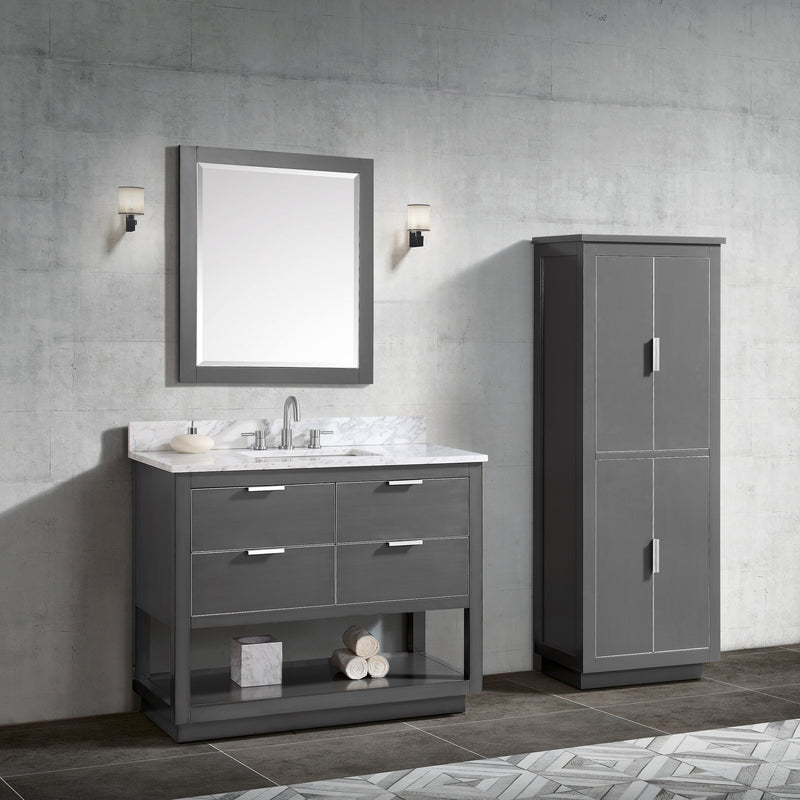 Avanity Allie 43 inch Vanity Combo ALLIE-VS43-TGS-C