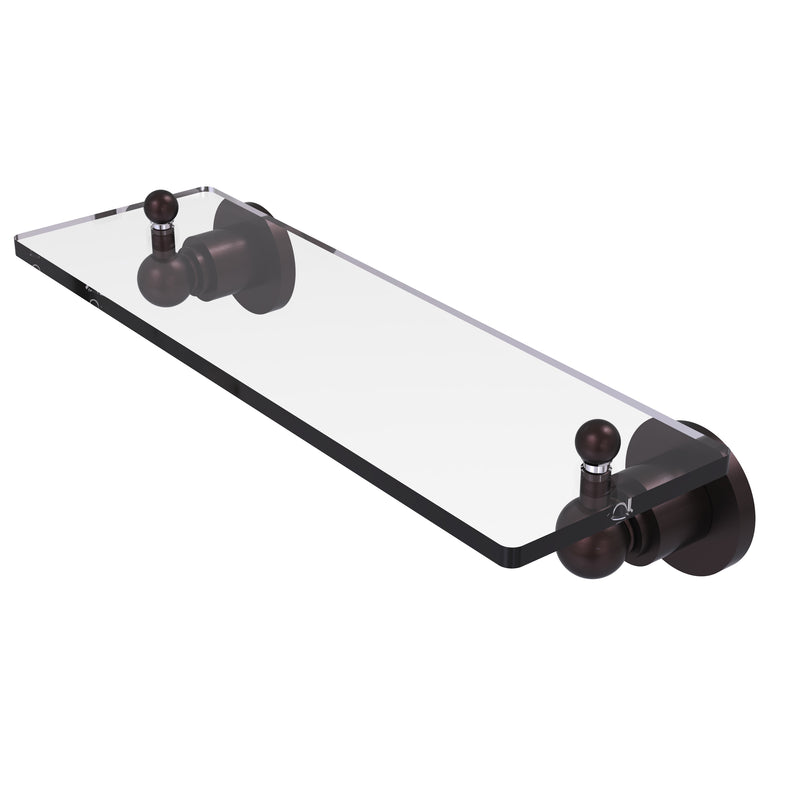 Allied Brass Astor Place 16 inch Glass Vanity Shelf with Beveled Edges AP-1-16-ABZ