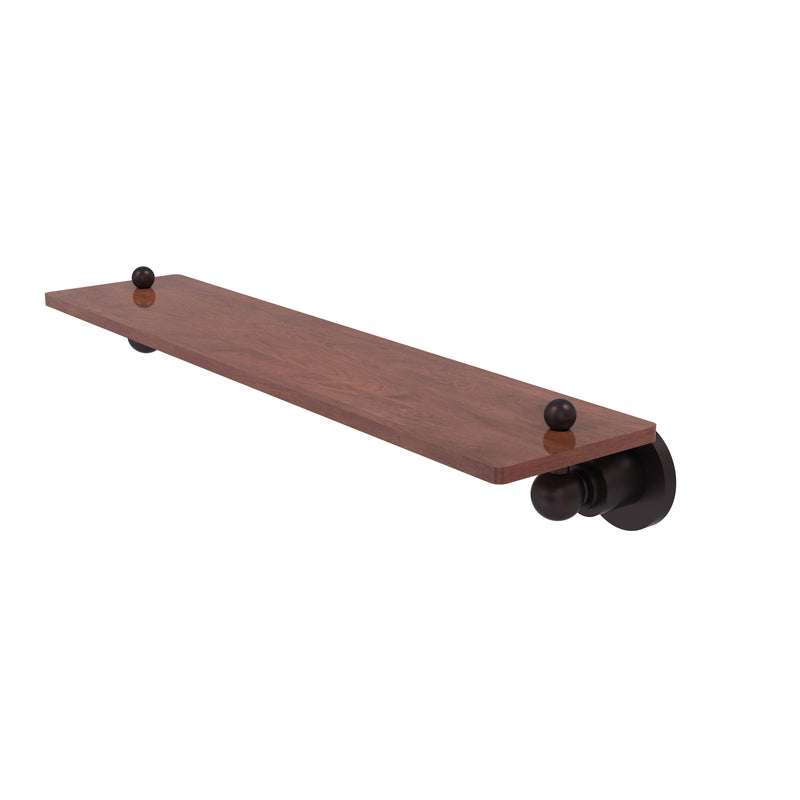 Allied Brass Astor Place Collection 22 Inch Solid IPE Ironwood Shelf AP-1-22-IRW-ABZ