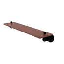 Allied Brass Astor Place Collection 22 Inch Solid IPE Ironwood Shelf AP-1-22-IRW-BKM