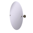 Allied Brass Frameless Oval Tilt Mirror with Beveled Edge AP-91-ABR