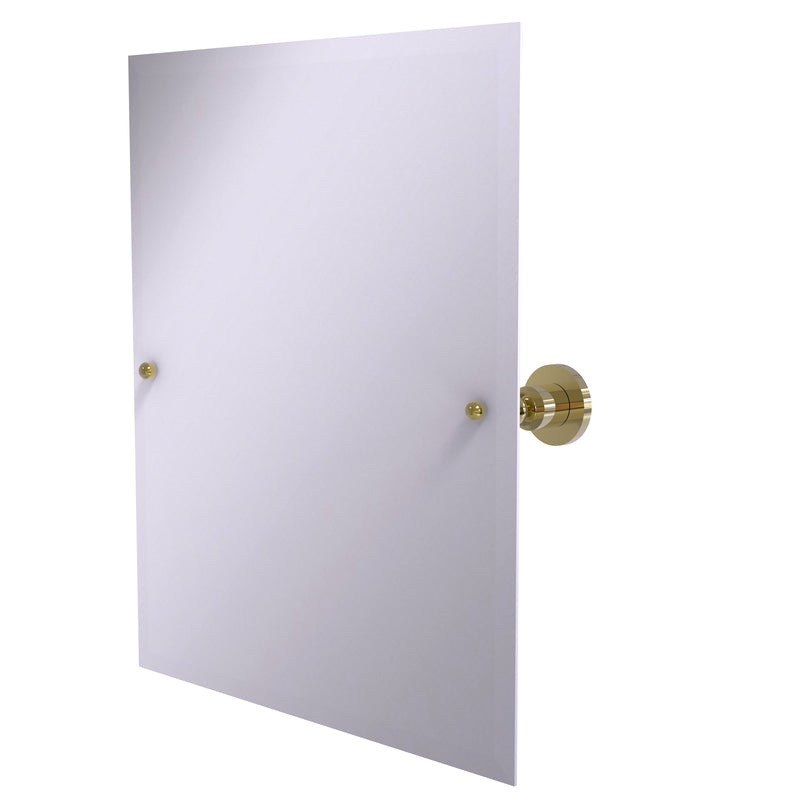 Allied Brass Frameless Rectangular Tilt Mirror with Beveled Edge AP-92-UNL