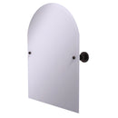 Allied Brass Frameless Arched Top Tilt Mirror with Beveled Edge AP-94-ABZ