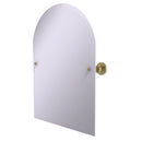 Allied Brass Frameless Arched Top Tilt Mirror with Beveled Edge AP-94-UNL