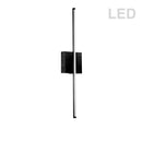 Dainolite 19W Wall Sconce Mb W/Wh Acrylic Diffuser ARY-2519LEDW-MB