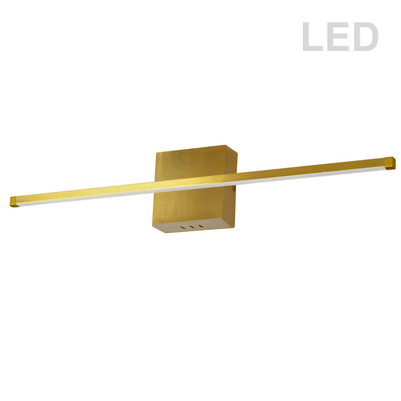 Dainolite 30W Wall Sconce Agb W/Wh Acrylic Diffuser ARY-3630LEDW-AGB