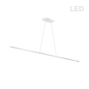 Dainolite 30W Horizontal Pendant Matte White with White Acrylic Diffuser ARY-4830LEDHP-MW