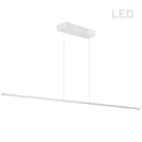 Dainolite 56W Horizontal Pendant Matte White with White Acrylic Diffuser ARY-7256LEDHP-MW